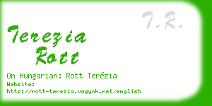 terezia rott business card